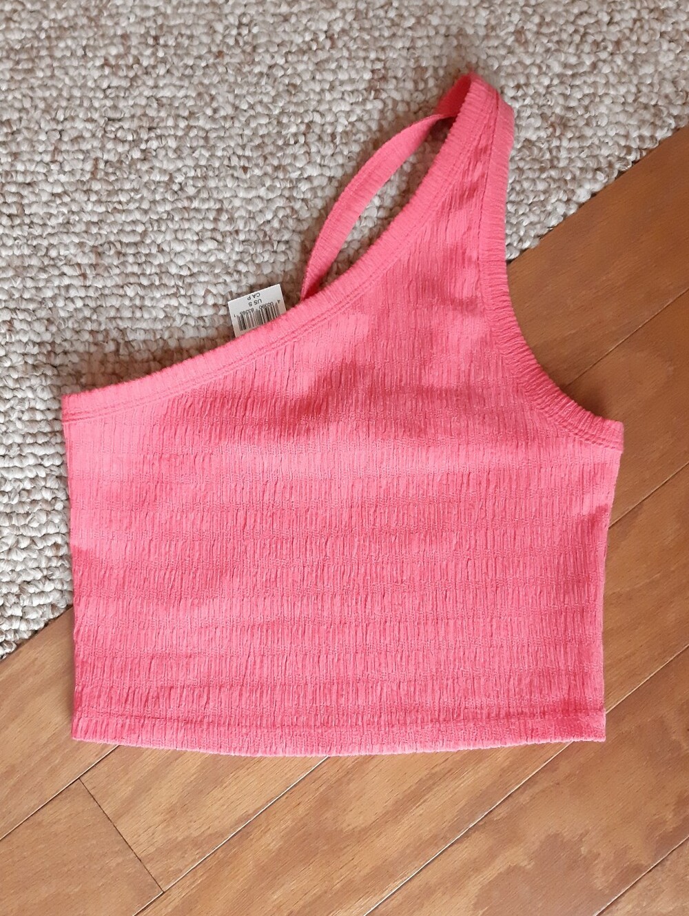 NWT American Eagle 1 Shoulder Crop Top size Small